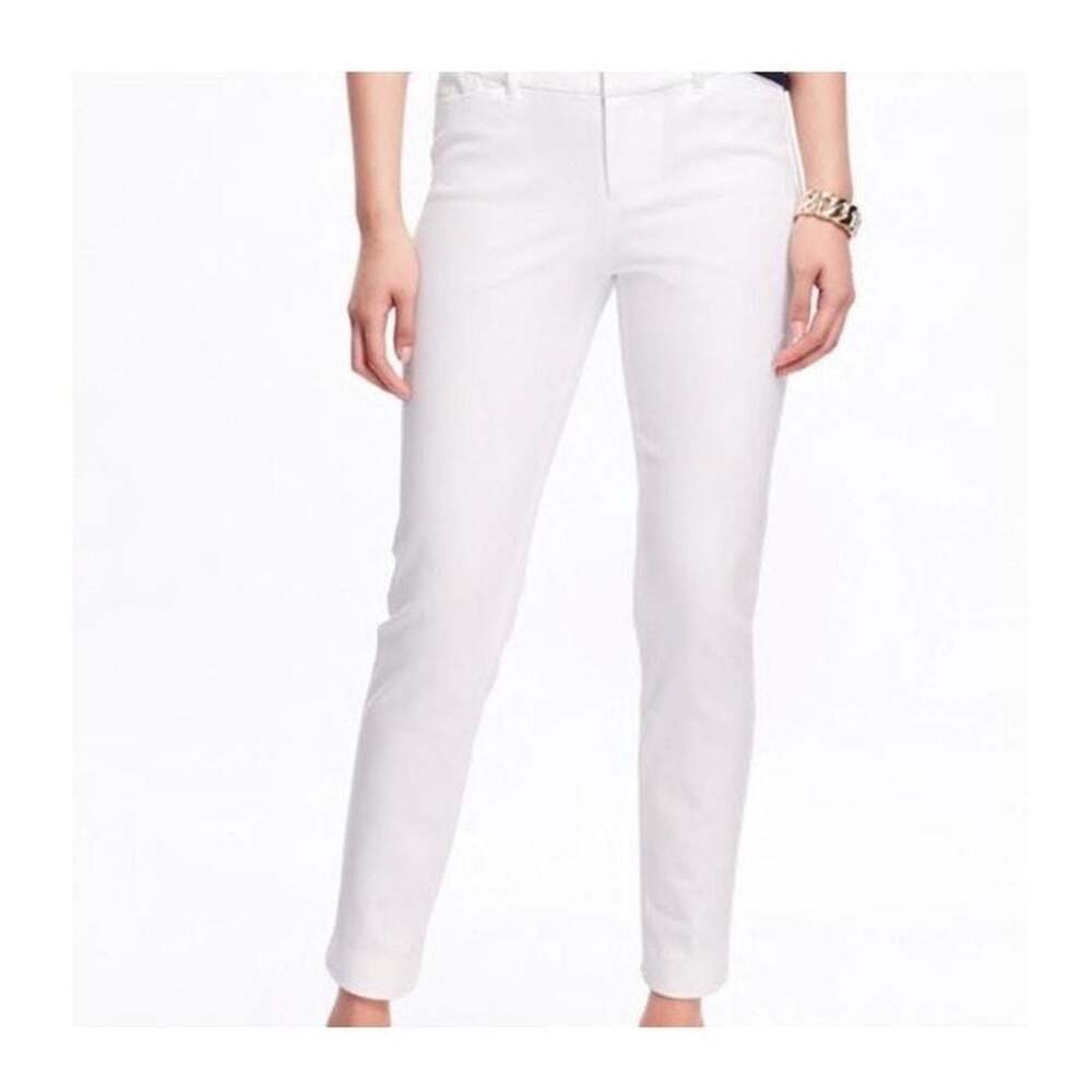 Old Navy Women's White Trousers